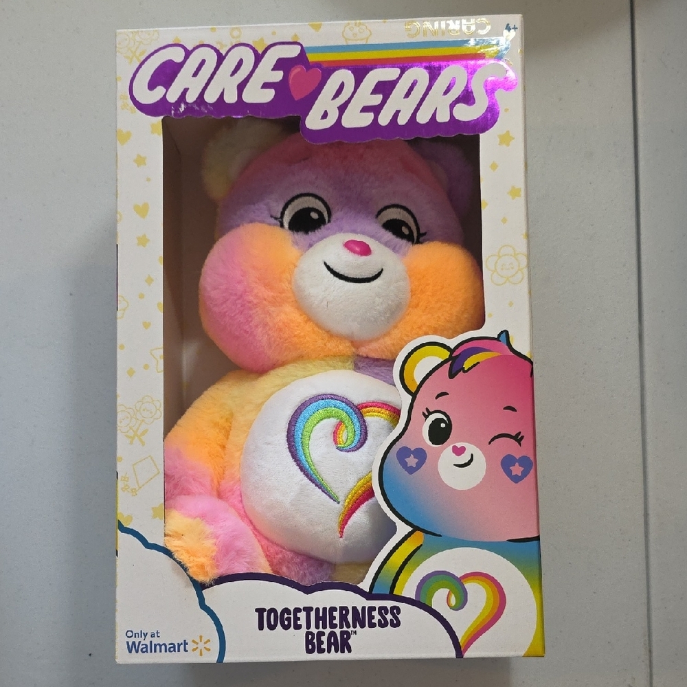 Care Bears Togetherness Bear Plush Toy - Multicolor